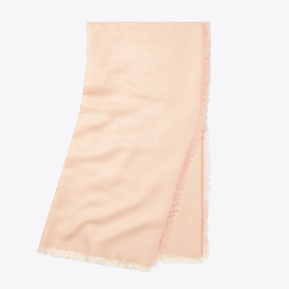 Tory Burch $248  Multi Logo Oversized Square Scarf